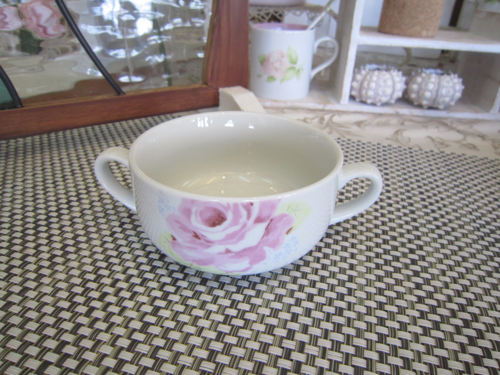 シャルール 両手スープカップ
