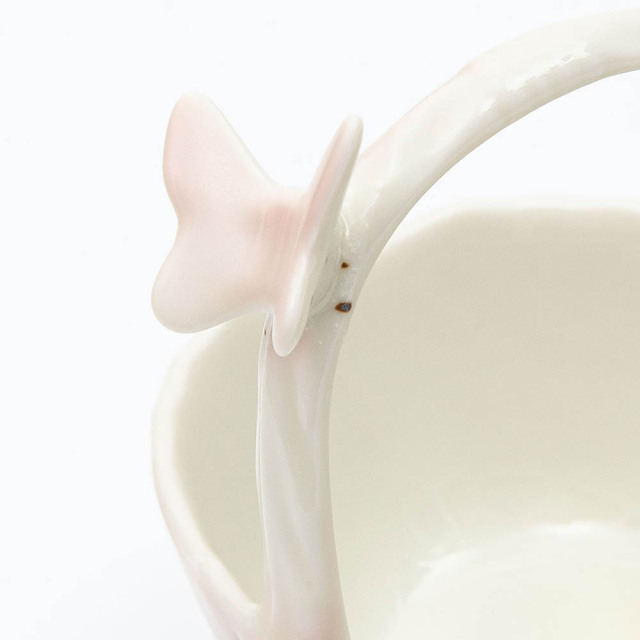 スミレ 蝶付き花瓶 [ご予約商品] ラ・フラール