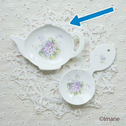 スミレ ティーバッグトレイ　