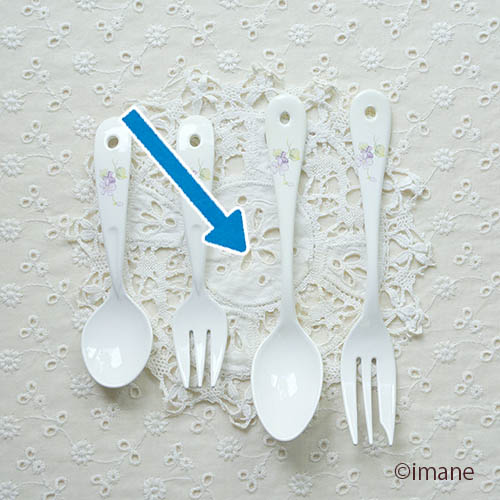 スミレ ティースプーン  [ご予約商品]