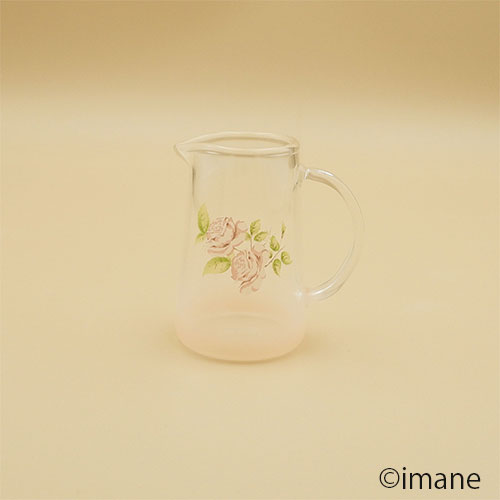ダイアナローズ　ガラスピッチャー
