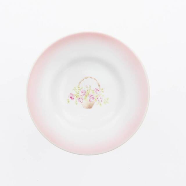 ローズバスケット　しょうゆ皿 [ご予約商品]