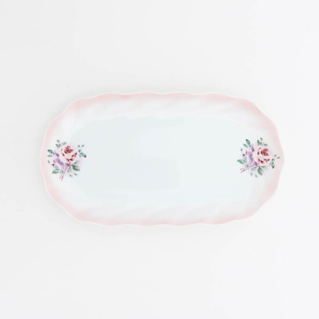 プリンセスローズ　オーバルプレート