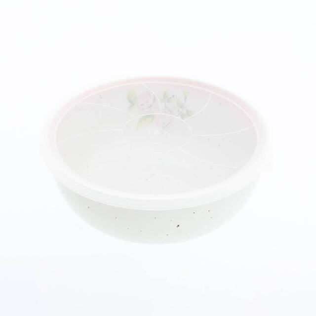 浪漫ダイアナローズ　雪粉引ノンラップボウルＬ [ご予約商品]