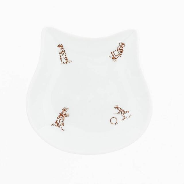ショコラ　ねこベビープレート [ご予約商品]