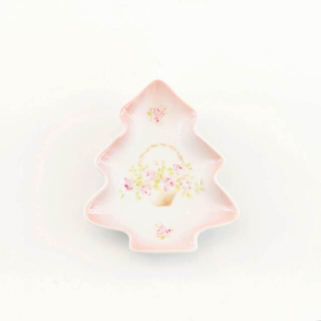 [ご予約商品]ローズバスケット　クリスマストレーS