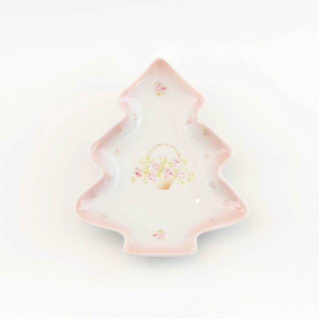 [ご予約商品]ローズバスケット　クリスマストレーM