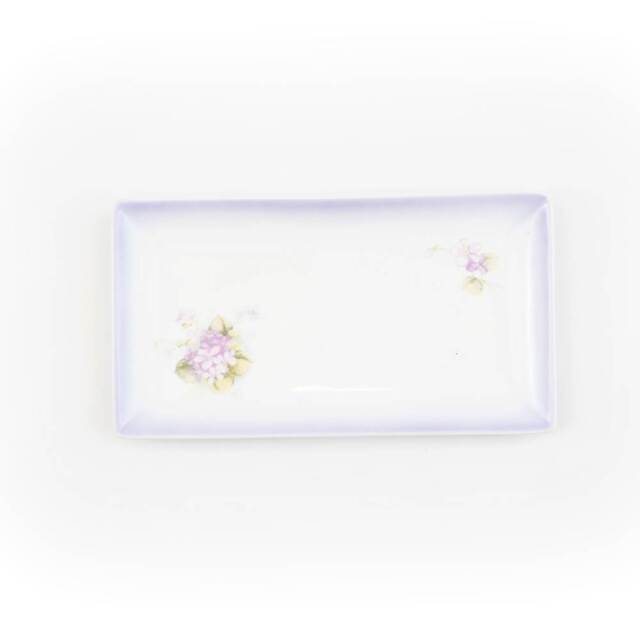 [ご予約商品]スミレ　オブロング20cm皿 
