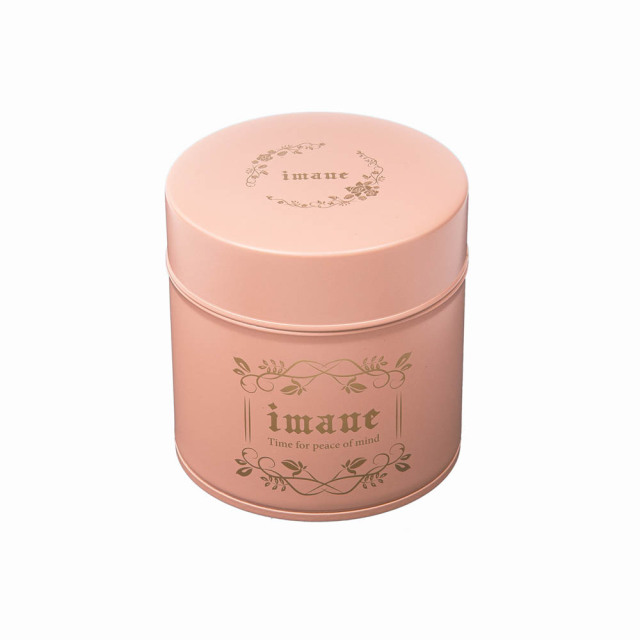 imane缶　アンティークマットピンク S [数量限定]