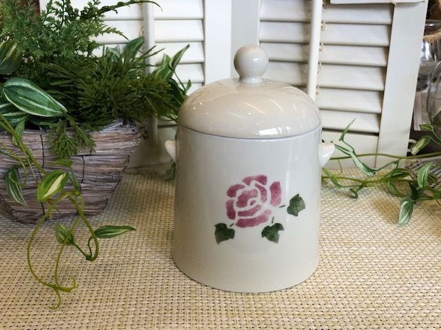 ♡マニーローズ♡壁掛けプランター ♡陶器製♡廃盤品♡ マニー ローズ陶器 透かしプレートS 【マニーと薔薇の雑貨のアン