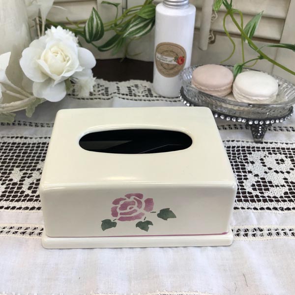 美品★人気商品マニーローズ陶器スプレー500とポケットティッシュ入れ2点セット 美品☆人気商品マニーローズ陶器スプレー500とポケット