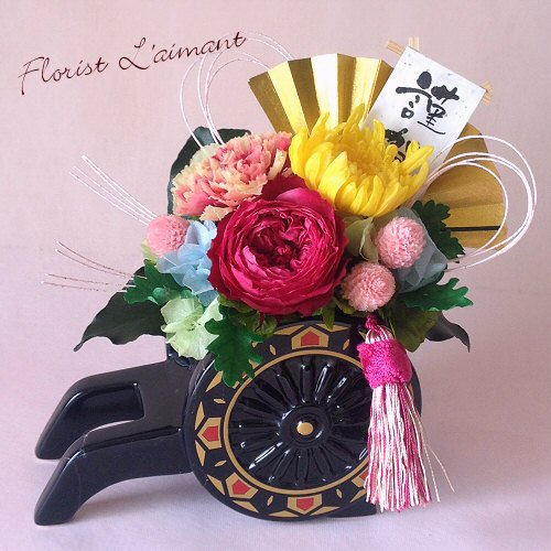 花車Sサイズ（ピンク）01