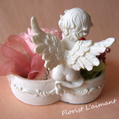 プリザーブドフラワー  「エンゼル・ハート」02