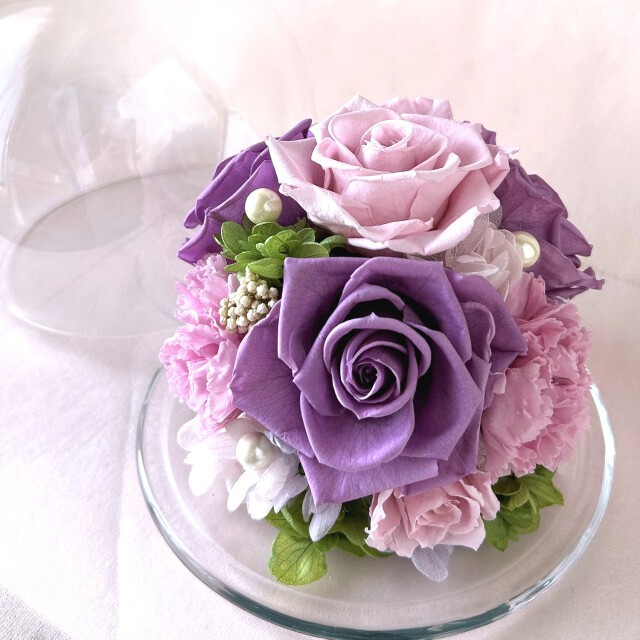 プリザーブドフラワー 誕生日 古希祝い 喜寿祝い 敬老の日 結婚祝い