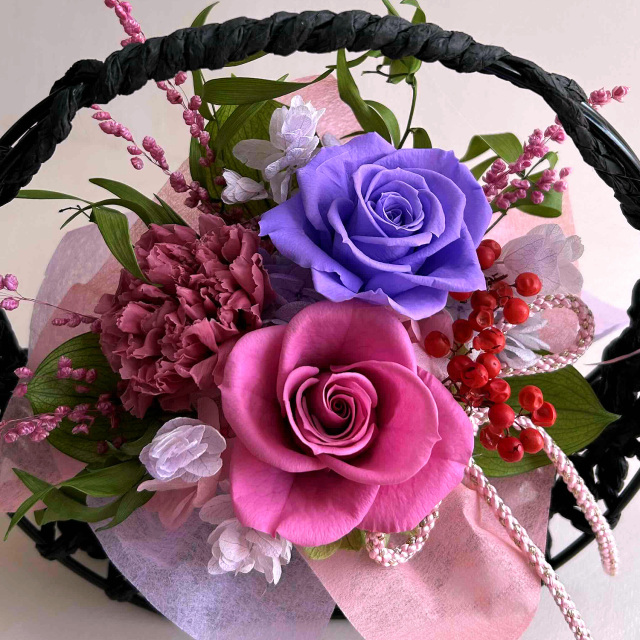 コンパクトサイズでも存在感たっぷりの粋な和風アレンジ｜円華