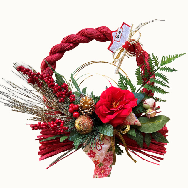 しめ縄リース2026