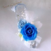 プリンセスローズマントルピース Ramy Brook Hansel Bias-Cut Rosette Gown | Saks Fifth Avenue