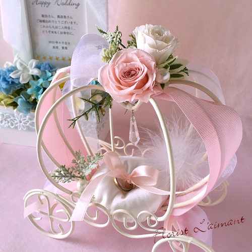 馬車のリングピロー01