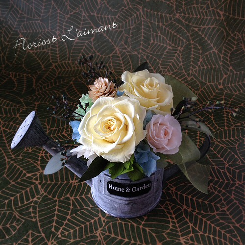 ローズポット（イエロー）02