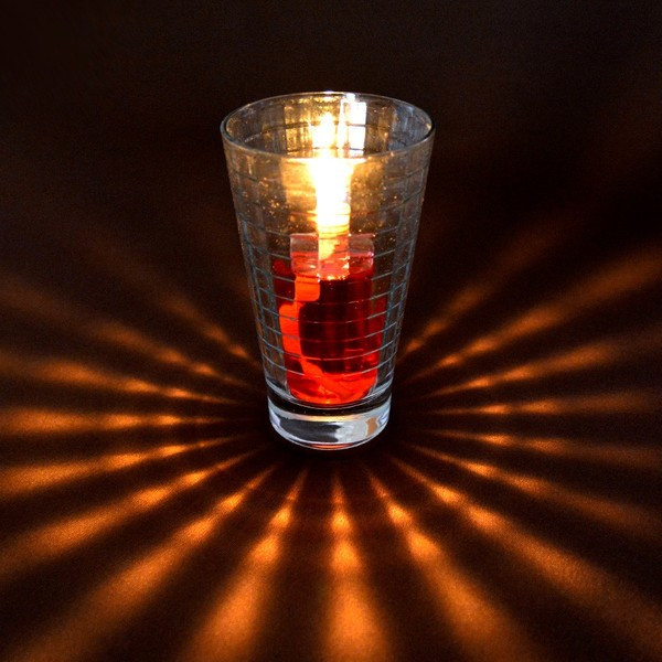 オイルランプ50cc・60cc併用 ディスコ グラスキャンドルホルダー