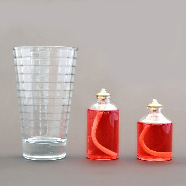 オイルランプ50cc・60cc併用 ディスコ グラスキャンドルホルダー