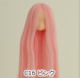 オビツ11センチボディ用植毛ヘッド11-01/ナチュラル ピンク11HD-DO1NC16