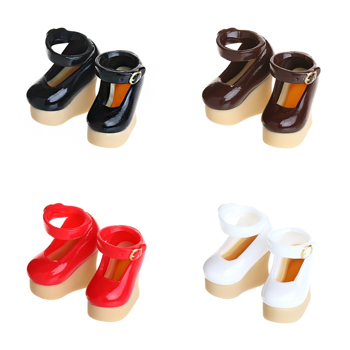 【11SH-F007】11cmボディ用ベルト付ウェッジソール