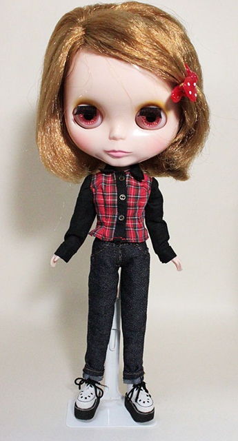 HS スキニーデニムパンツ  ho067