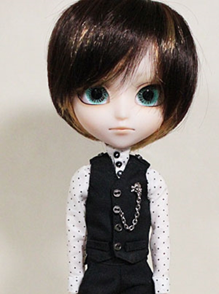 HS スカルアクセ付きベスト/イスルサイズji010