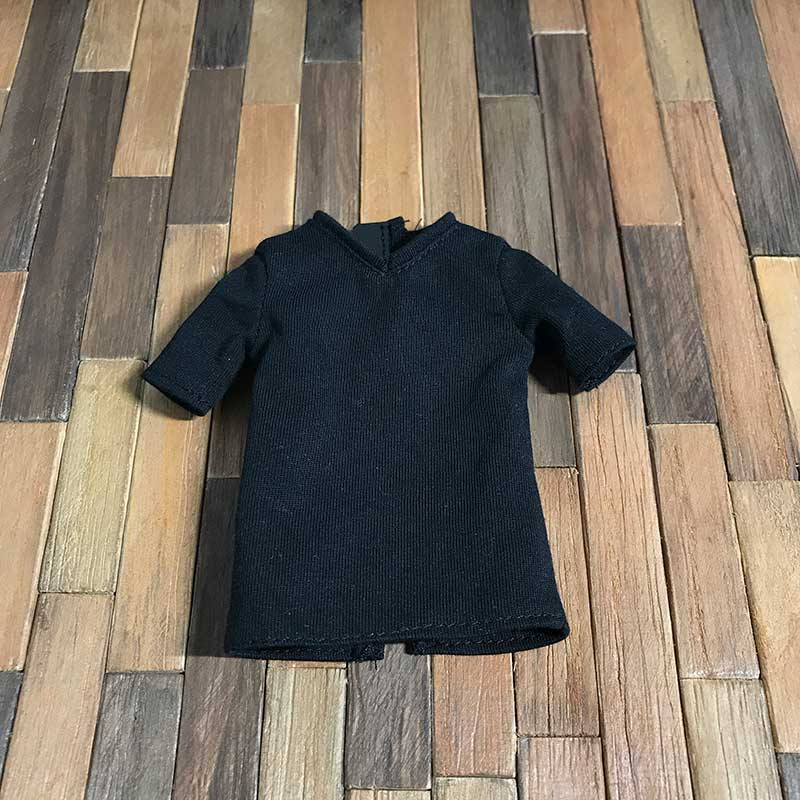 Vネック半袖Tシャツ【1/6男子図鑑】[dn018]