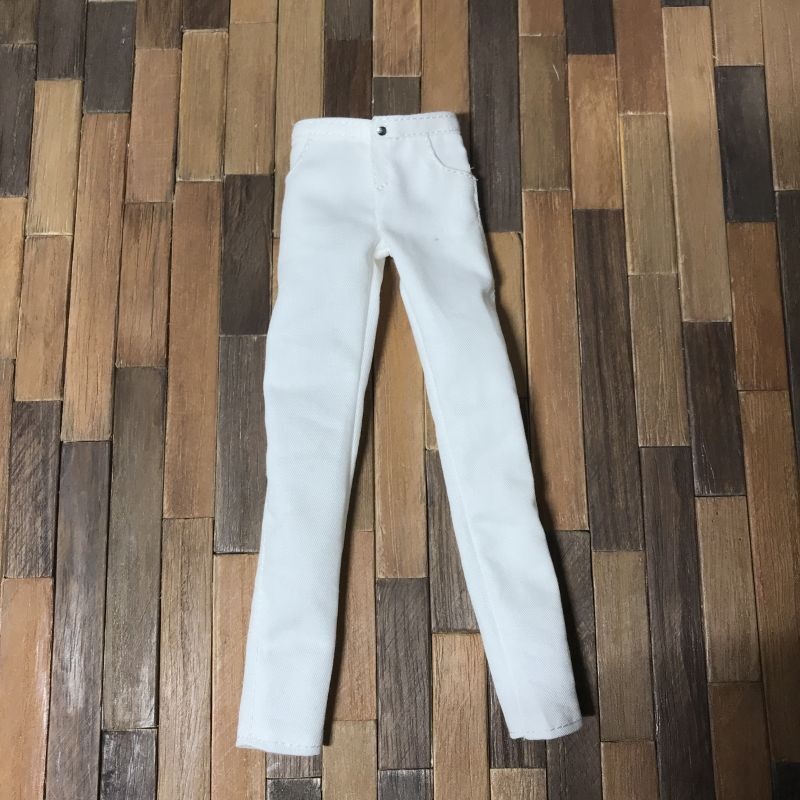 HS ホワイトデニムパンツ【1/6男子図鑑】[dn022]