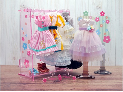 ブライス アクリルハンガーセット