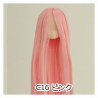 オビツ11センチボディ用植毛ヘッド11-01/ホワイティ ピンク11HD-D01WC16