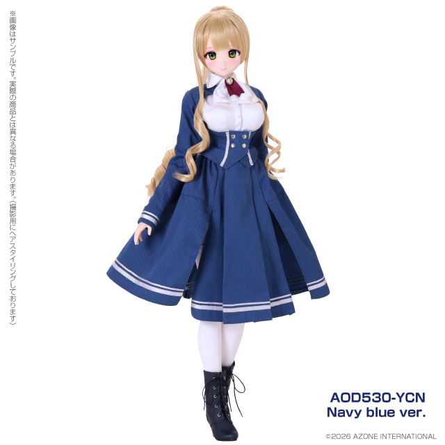 【予約】4月～5月入荷予定 Poe-Poe × Iris Collect Yuliya（ユリヤ） ～ Cast a spell ～ （Navy blue ver.）  AOD530-YCN