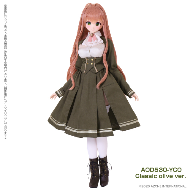 【予約】4月～5月入荷予定 Poe-Poe × Iris Collect Yuliya（ユリヤ） ～ Cast a spell ～ （Classic olive ver.） AOD530-YCO