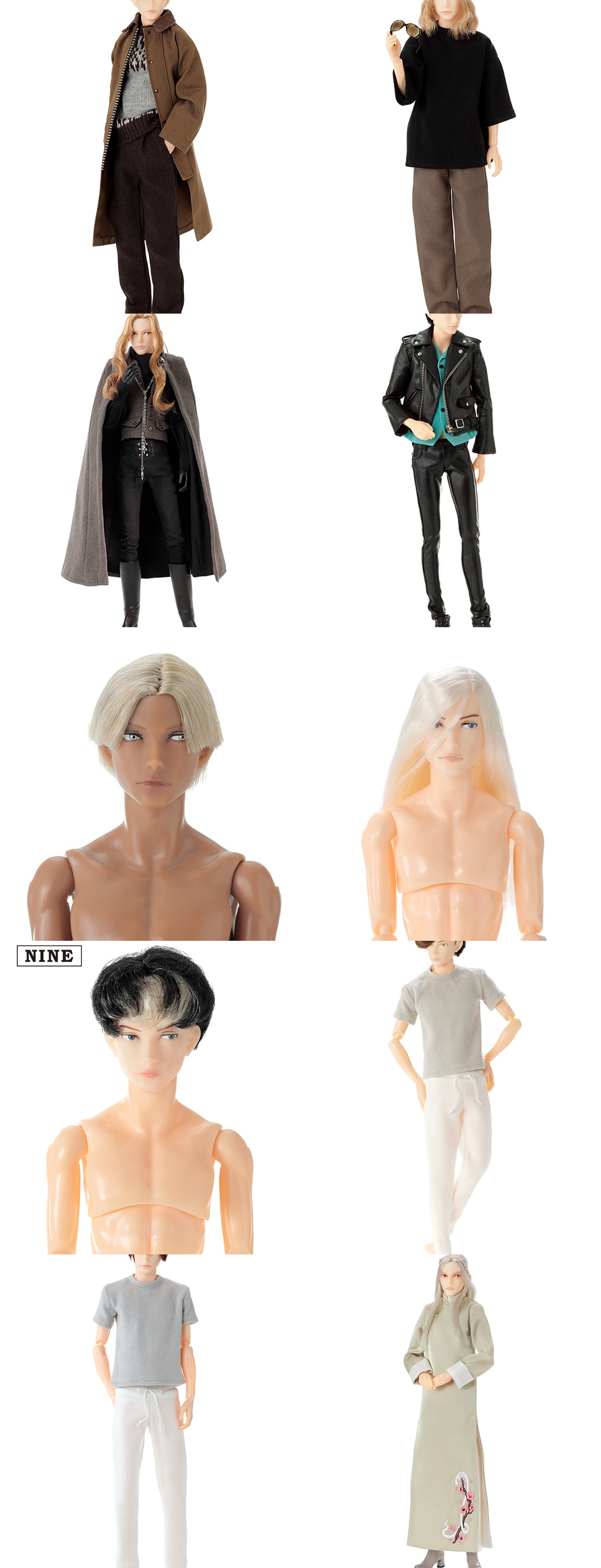 PetWorks 六分の一男子図鑑 ナイン & 六分の一男子図鑑 サイズのアウトフィットが35,200円（税込）相当入ったハッピーボックス