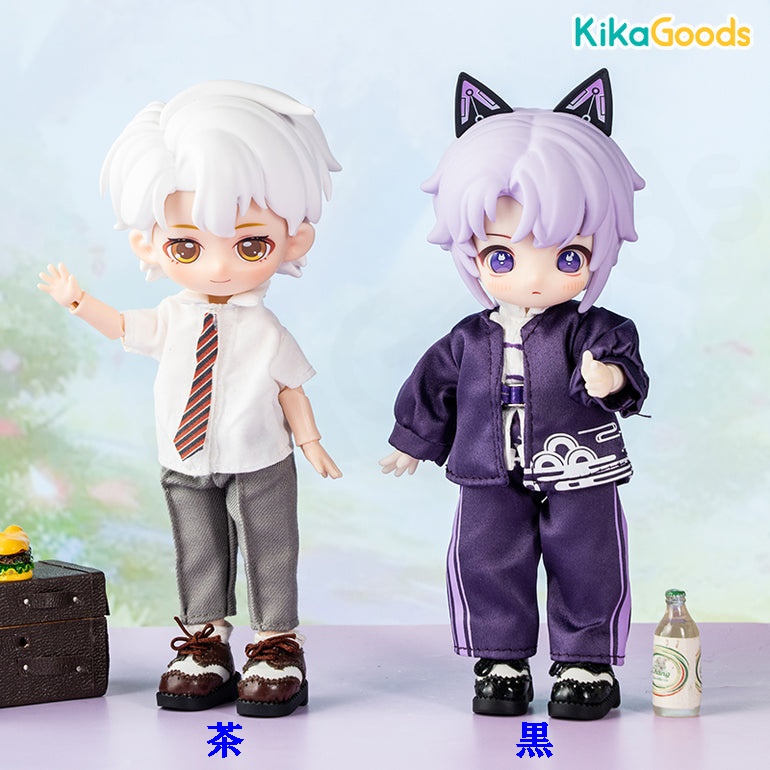 1/12ドールサイズ バイカラー英国風シューズ