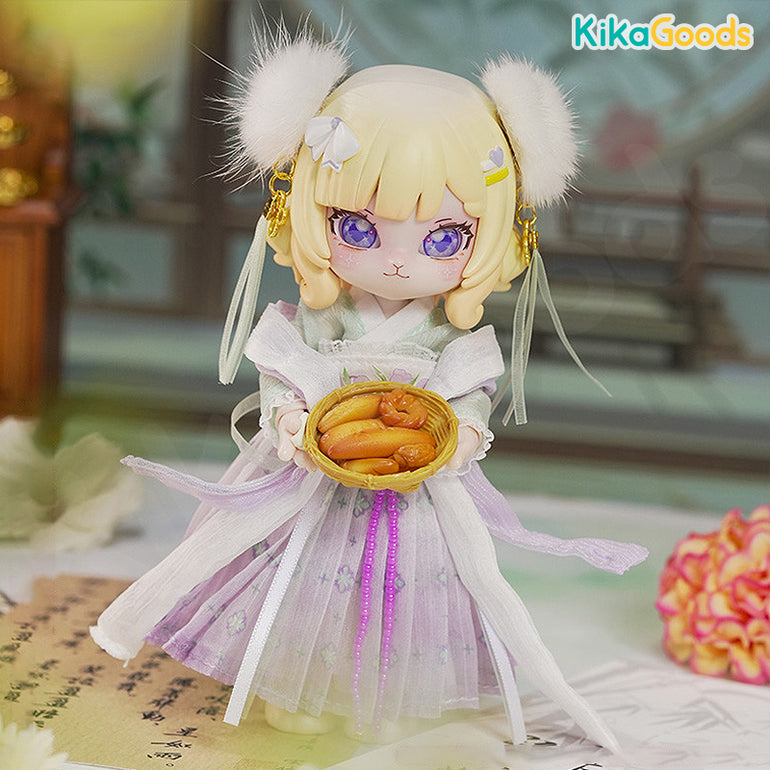 1/12 ドレスセット スペシャルな欄 / Lingering Orchid BJD Clothing Set