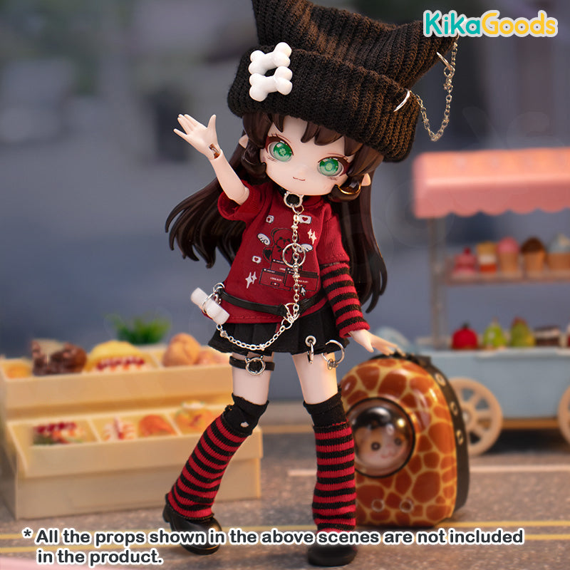 反撃ベア ドレスセット /Daily Series Rebel Bear 1/12 BJD Clothing Set
