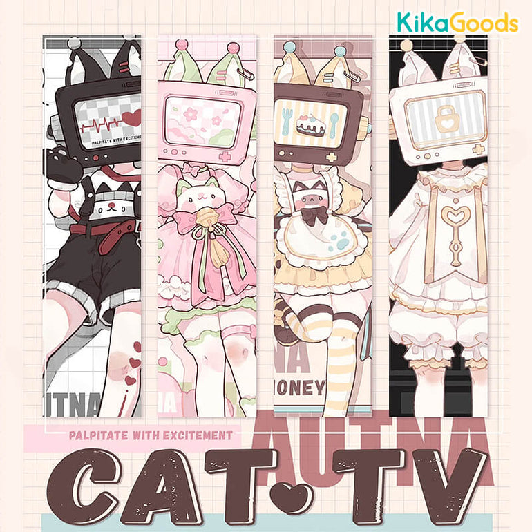 UF Doll X Autna キャットTV / CCTV Series CAT TV Action Figure ブラインドボックス