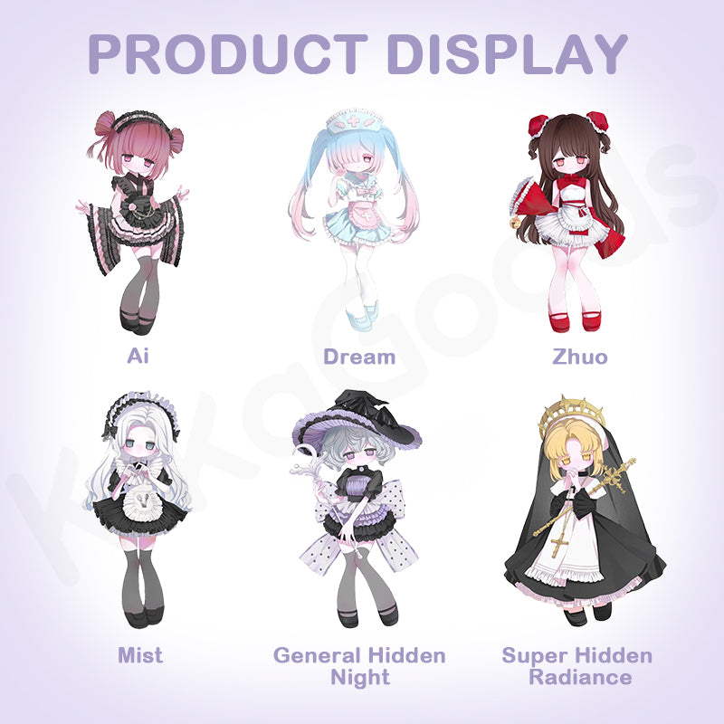 1/12 Poems in Box 無症状シリーズ  / Poems in Box No Symptoms Series 1/12 Action Figure BJD Blind Boxブラインドドール