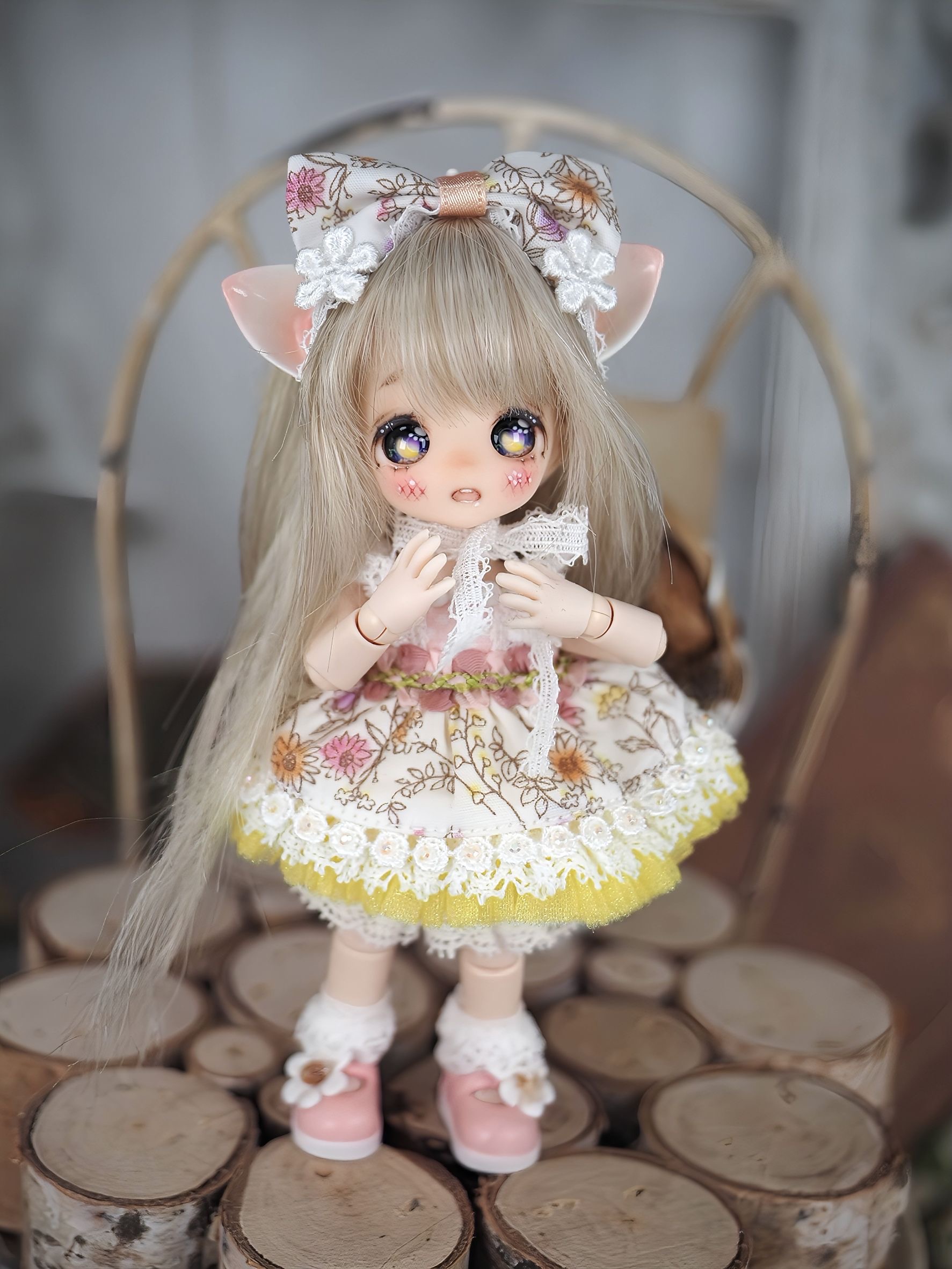 花かごの小部屋 BlueRoseGarden  Catalinaヘッド夏を先取りにゃ PNK