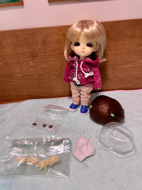 IB1387 LATIドール Yellow Line セット BJD