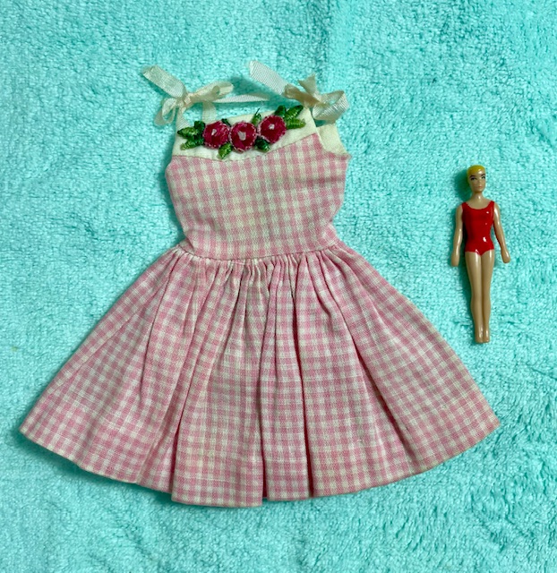 IB1401 ヴィンテージ Skipper Me'n My Doll Dress  ワンピース＆ミニドール / ミーアンドマイドール  ドレス