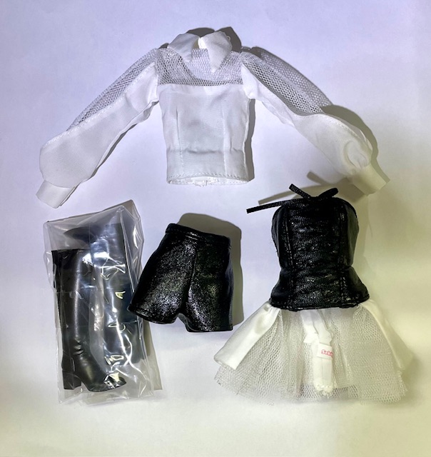 momoko DOLL GIRL POP blue star アウトフィット