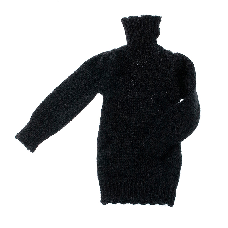 PetWorks ニットチュニック ブラック [2120011]