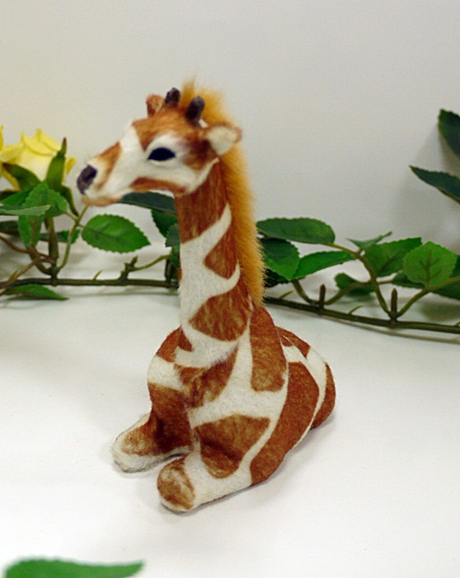 ミニチュアアニマル キリンＢ大柄