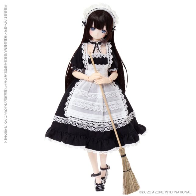 【予約】11月以降順次入荷予定 えっくす☆きゅーとふぁみりー　Mia（みあ）Loyal Maid（Classical Black ver．）［二次生産分］ POD013-MBS