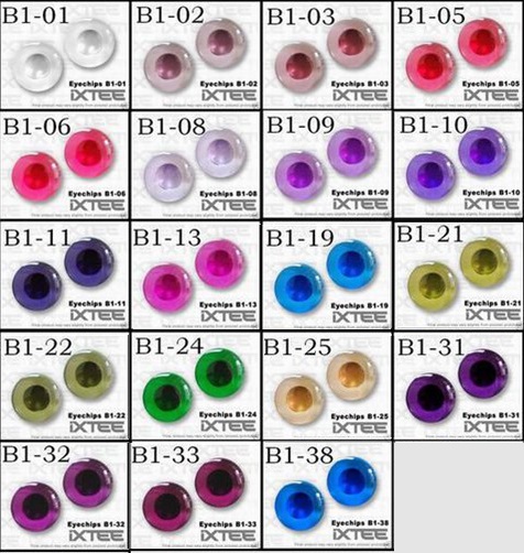 ix040 IXカラーアイB1 1ペア