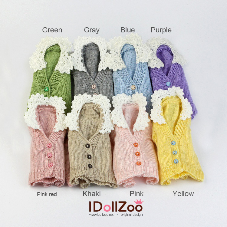 IDollZoo襟付カーディガン